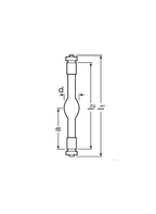 XHA150W OFR Xenon Short Arc Lamp Diagram