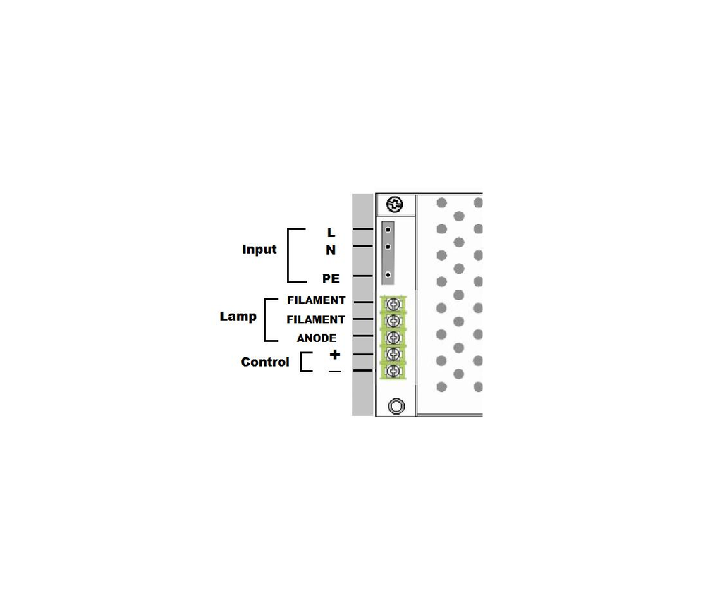 Deuterium Lamp Power Supply Diagram