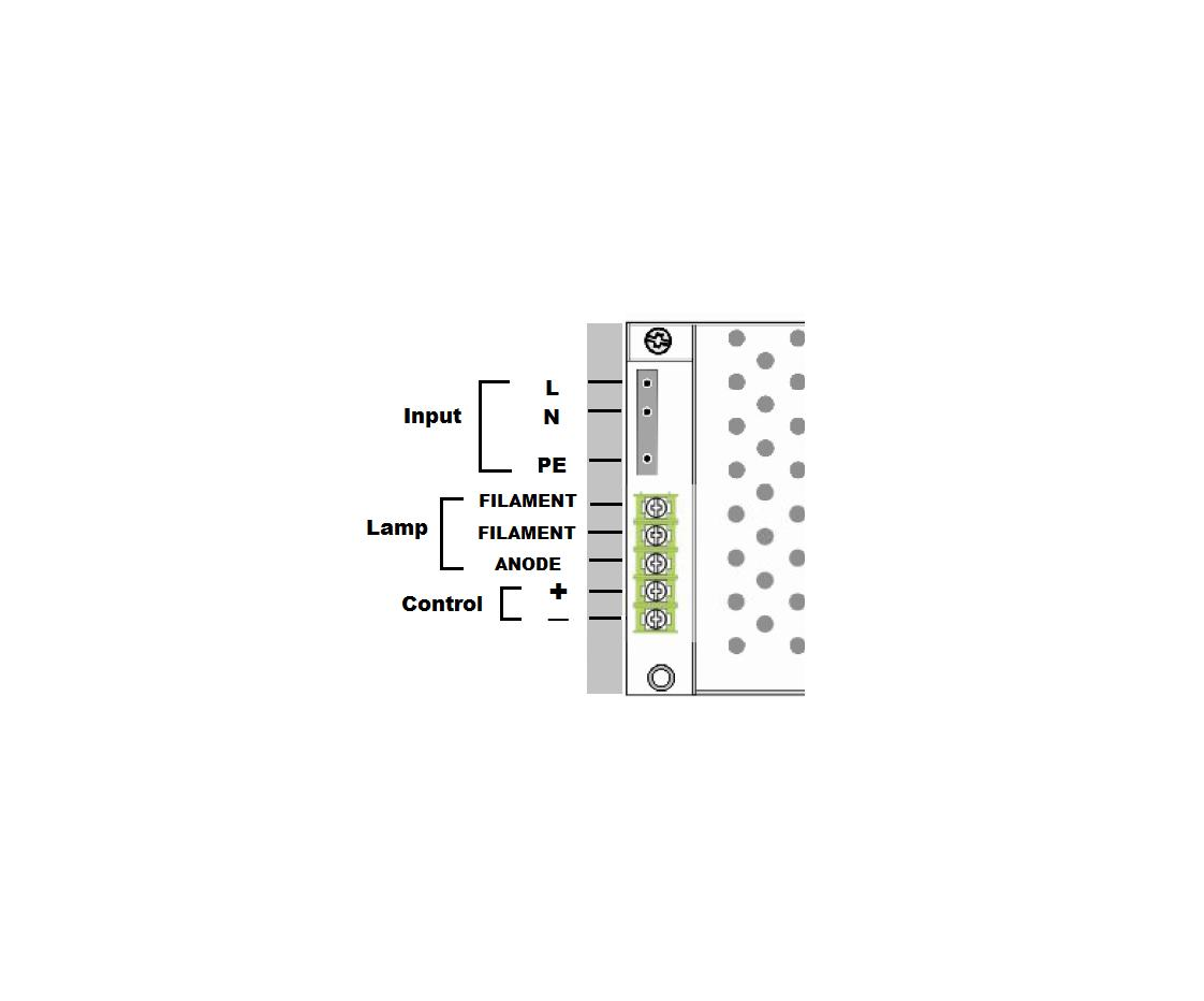 Deuterium Lamp Power Supply Diagram